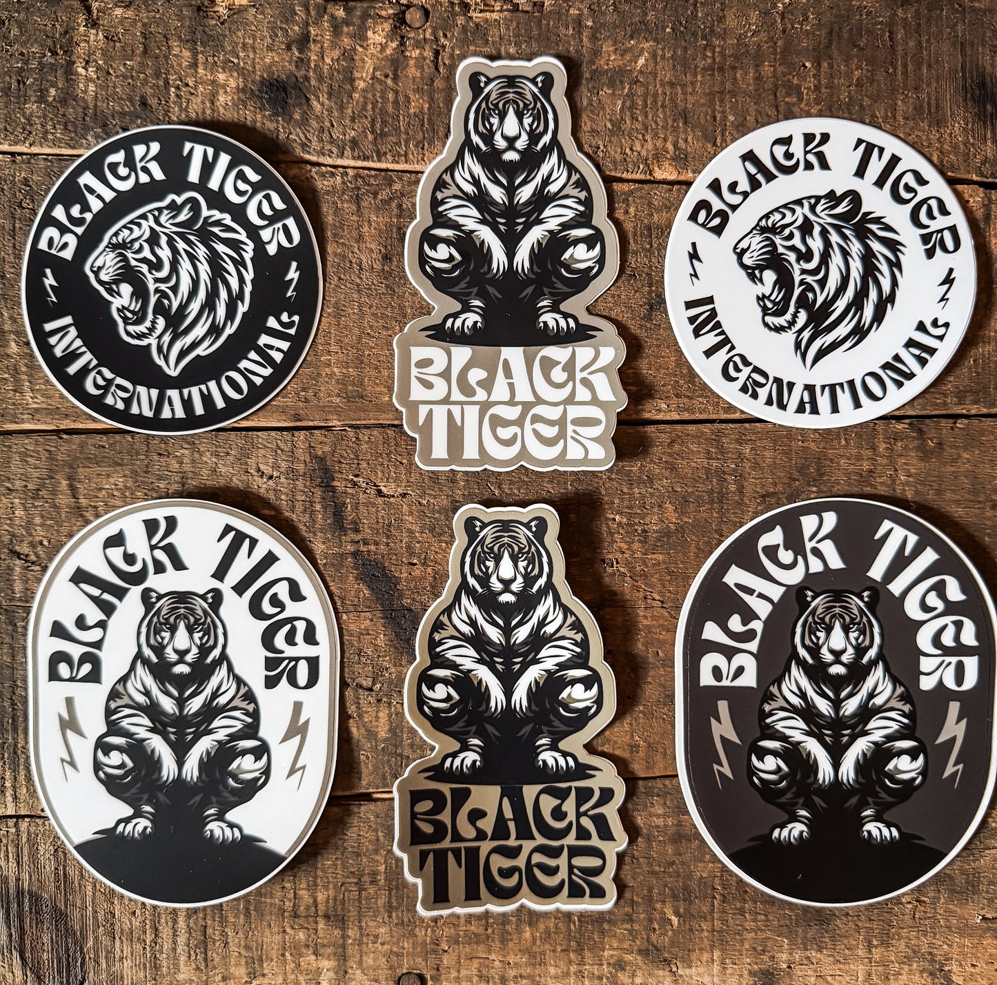 Black Tiger Decal Pack