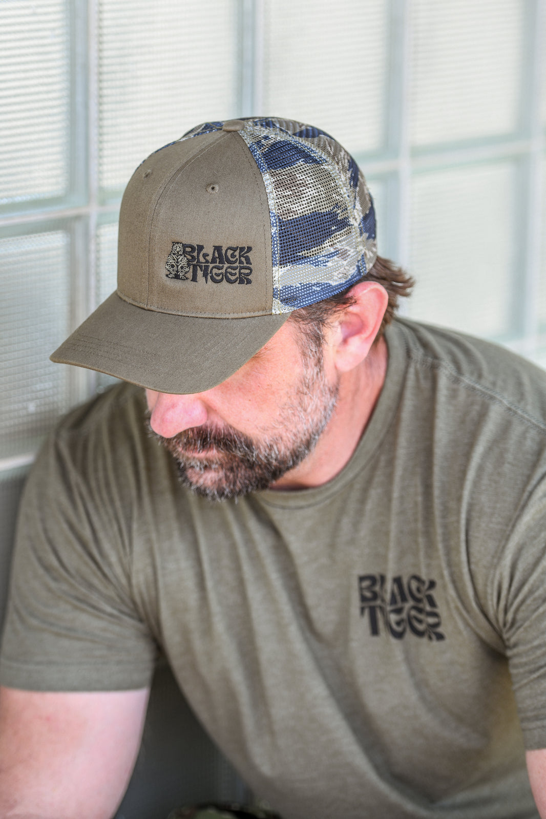 OKIE HAT-TIGERS BLK/WHT main image 0